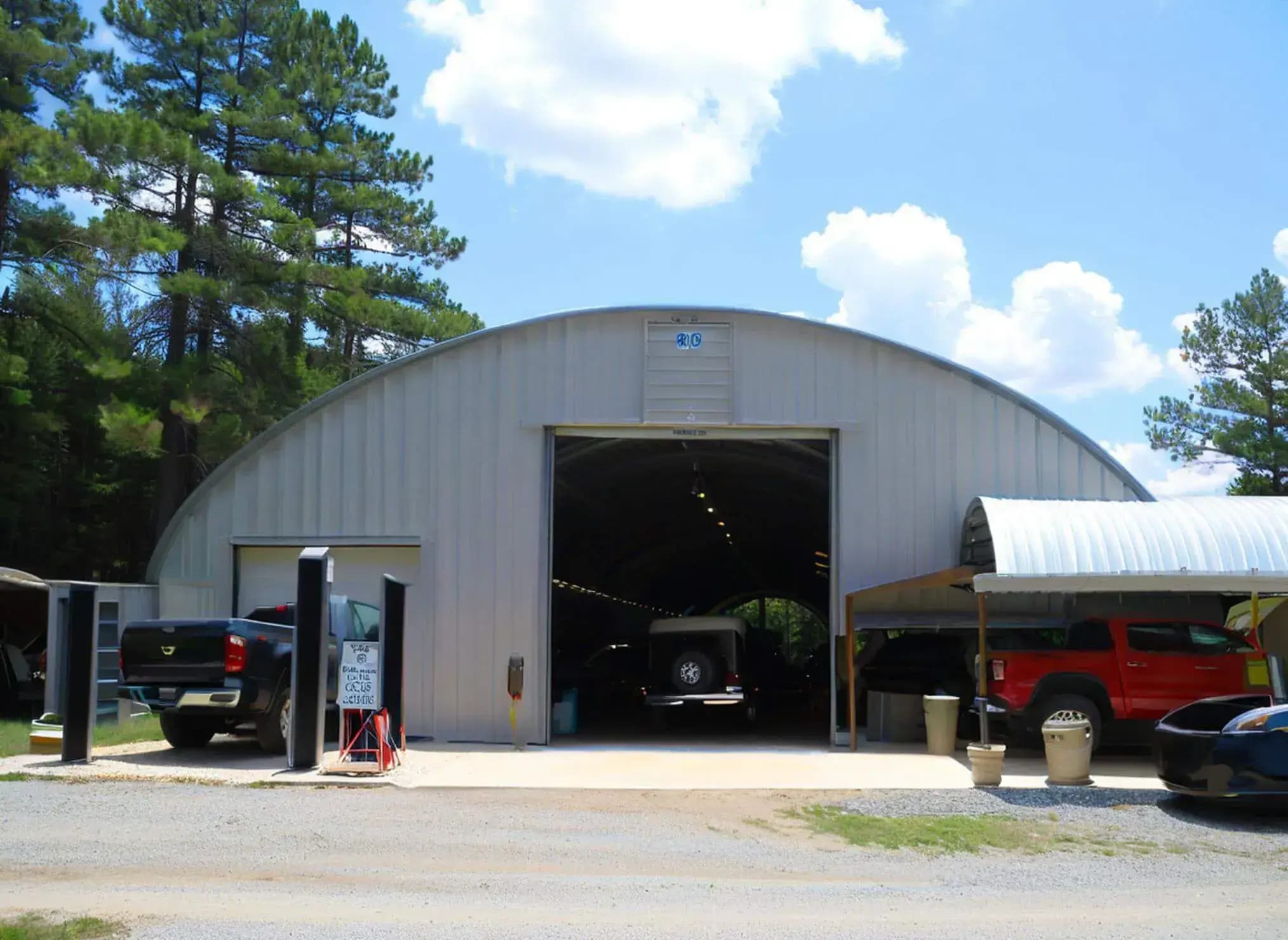 Auto Repair Shop Exterior