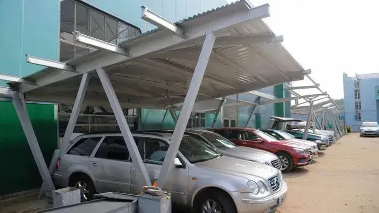 Public Metal Carport