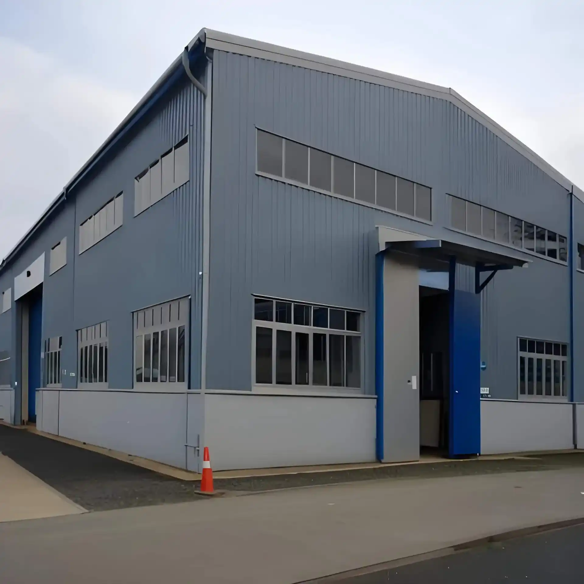 Steel Structure Manufacturing Plant Exterior