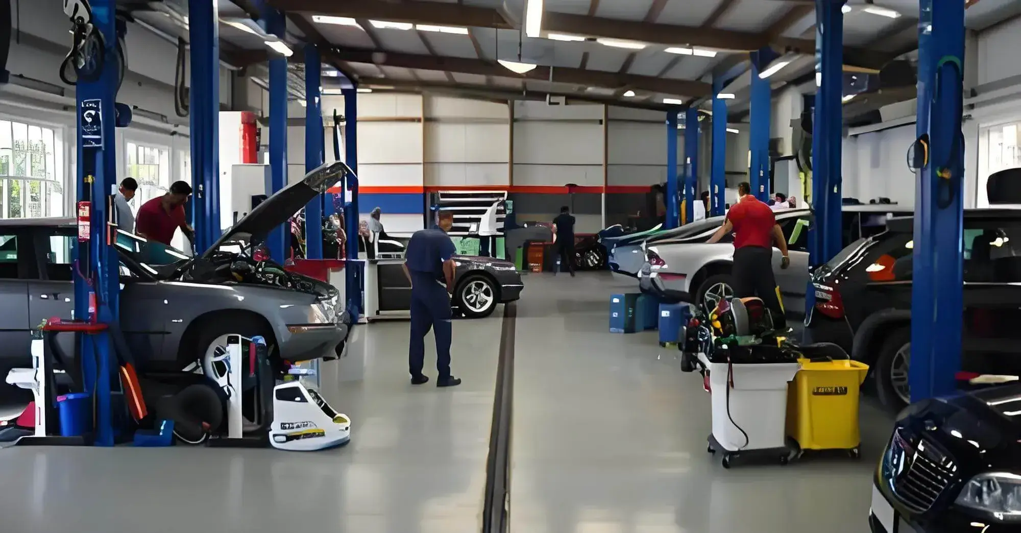 Auto Repair Shop Building