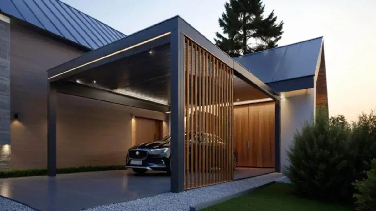 金属カーポートキット - 鉄骨構造建築カテゴリー | SANWEI STEEL BUILDINGS